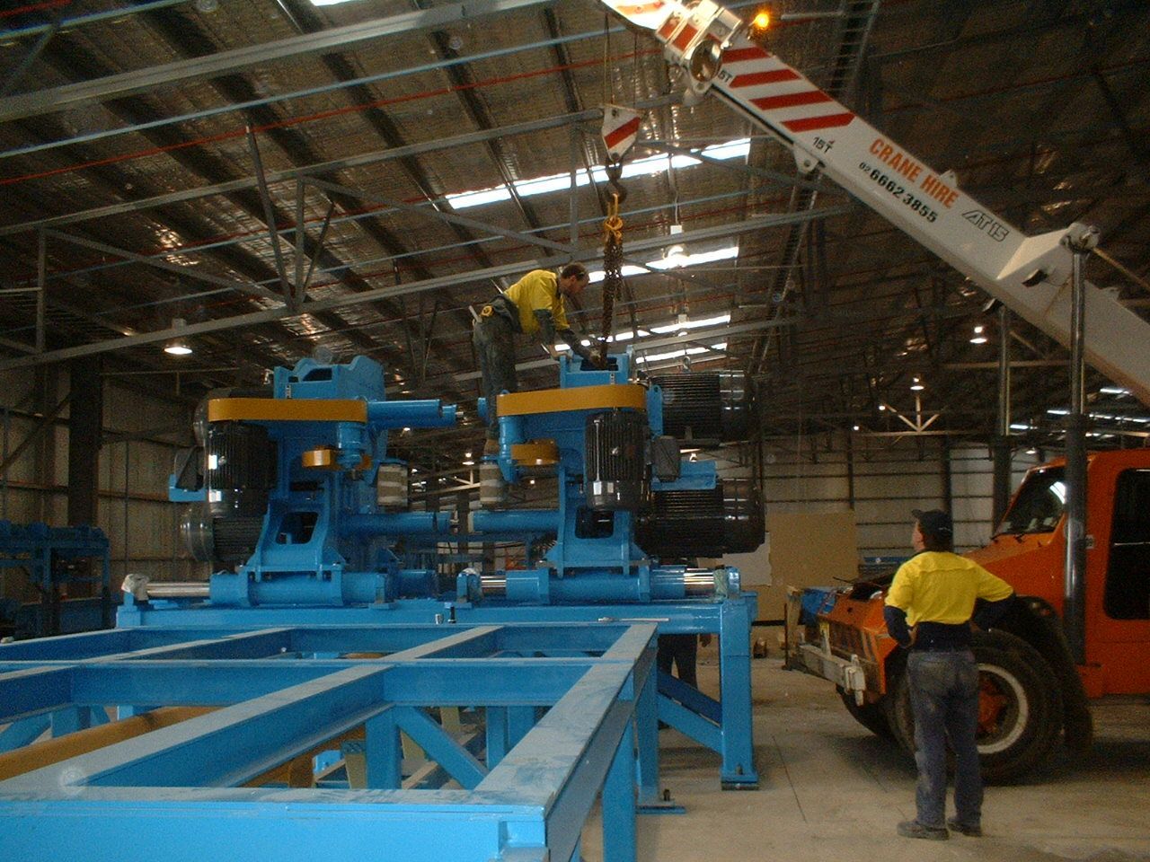 Installing machines | Lismore, NSW | McKeeko General Engineering