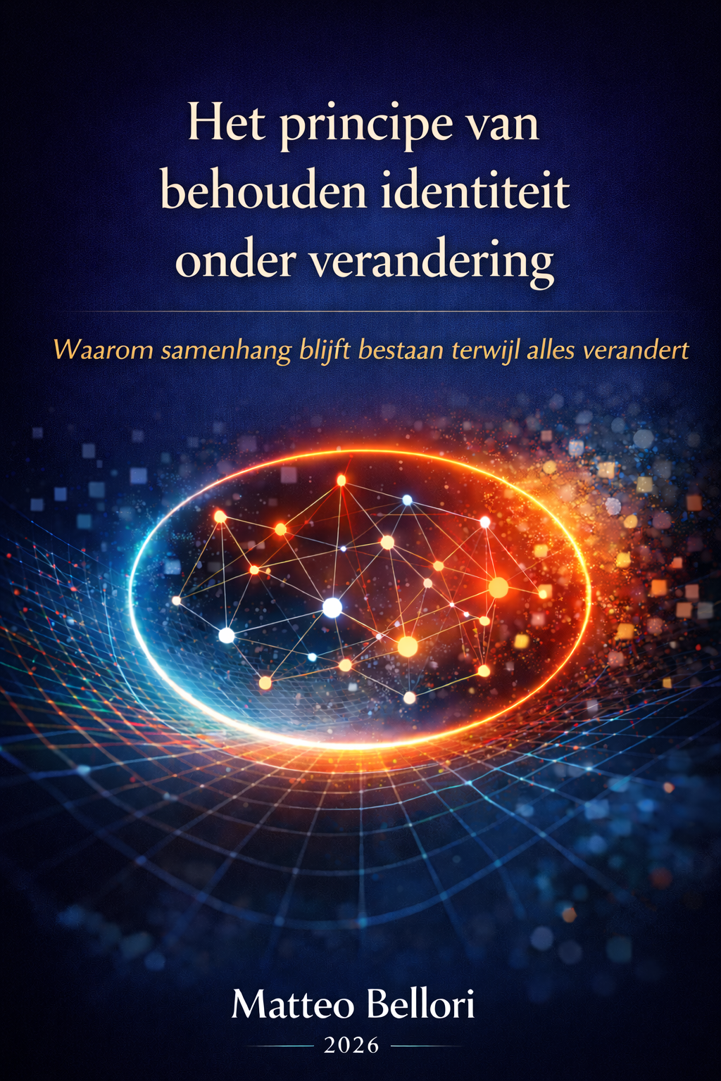 Boekcover Het principe van behouden identiteit onder verandering – Matteo Bellori