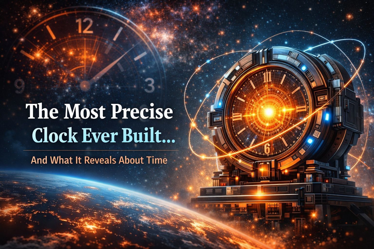The Most Precise Atomic Clock Ever Built โ And What It Reveals About What Time Really Is