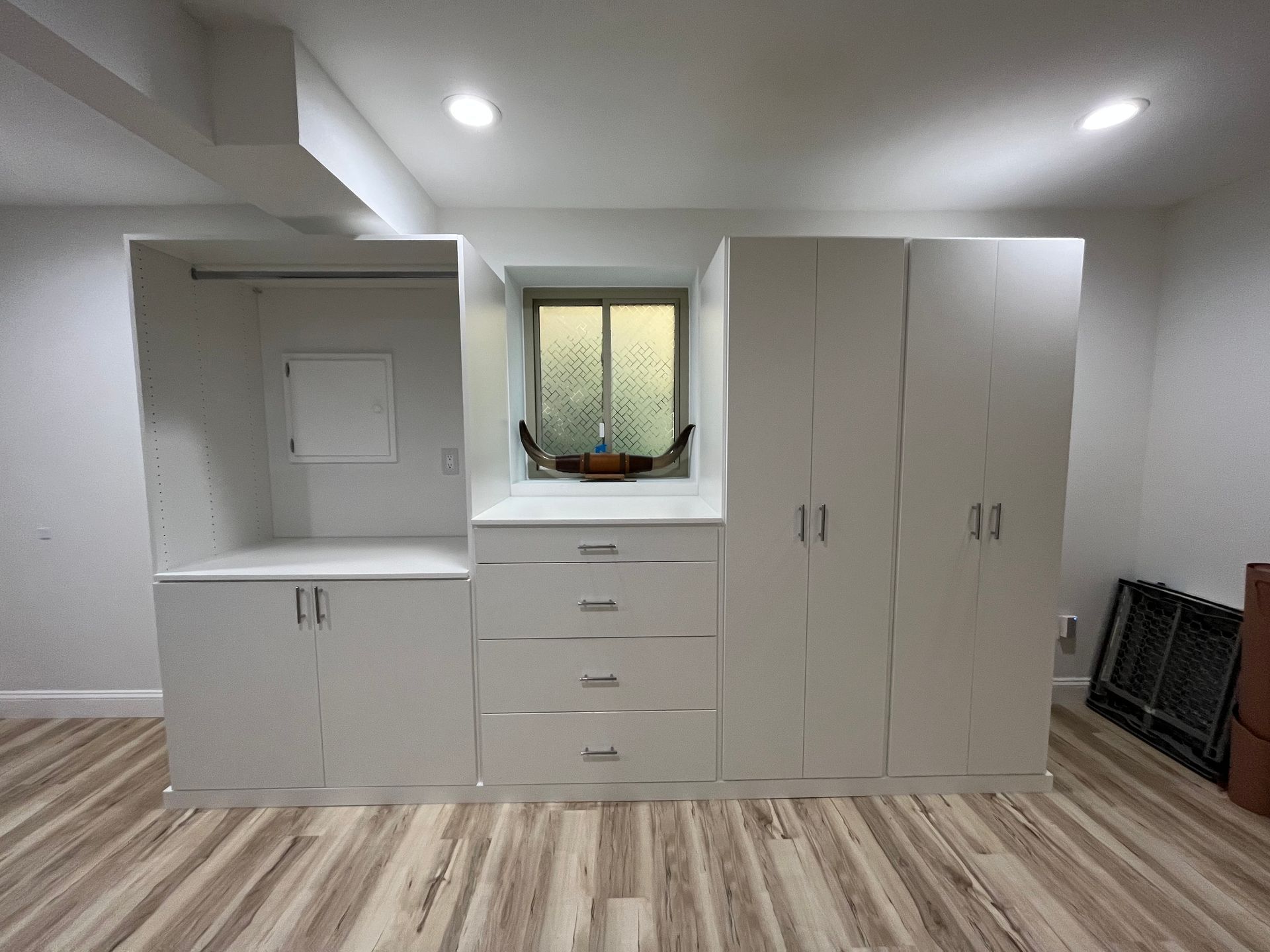 White Cabinet — Saddle Brook, NJ — Ridgewood Closets