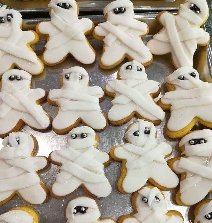 Biscotti Mummia Festa Halloween