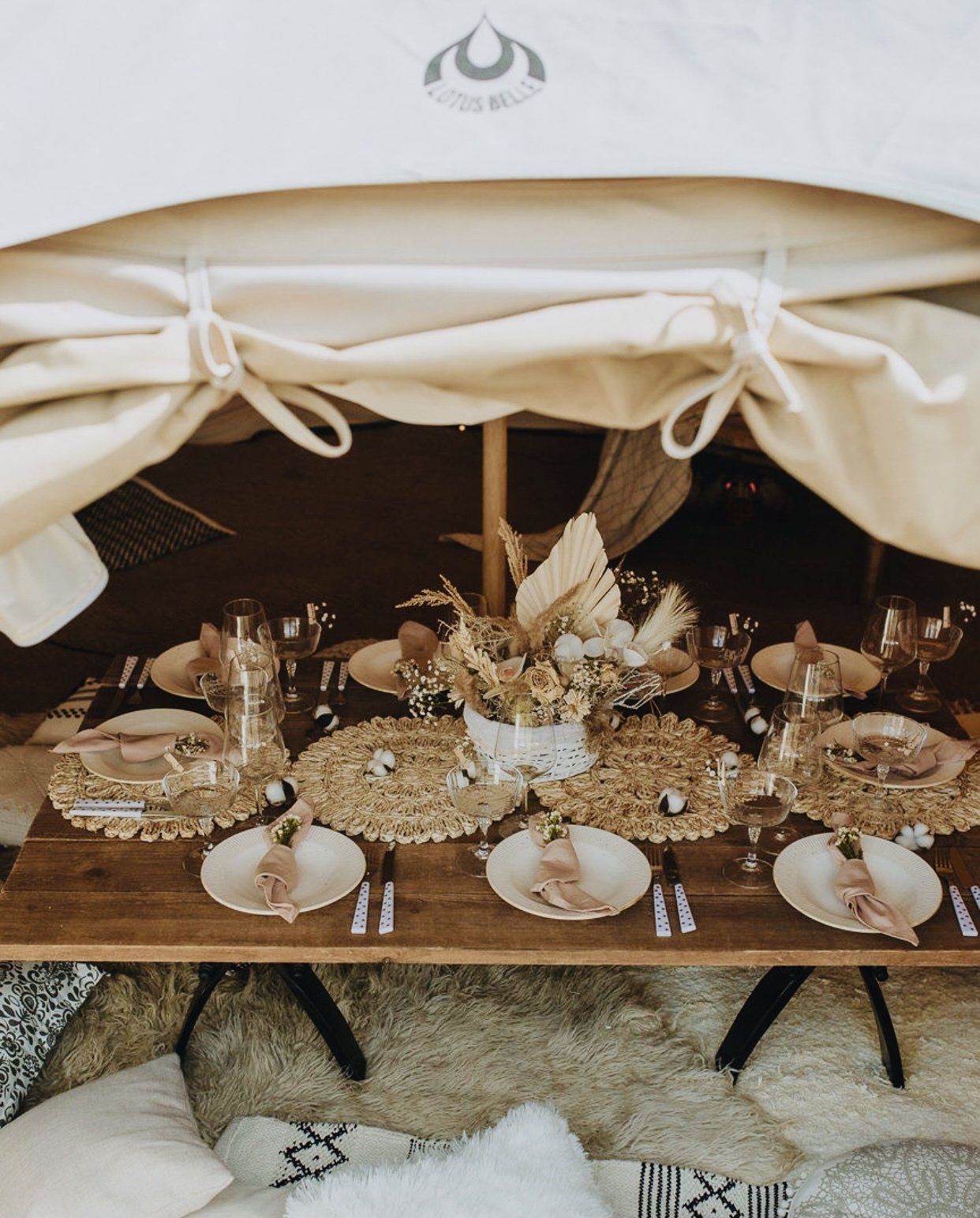 lotus glamping tent for events 2