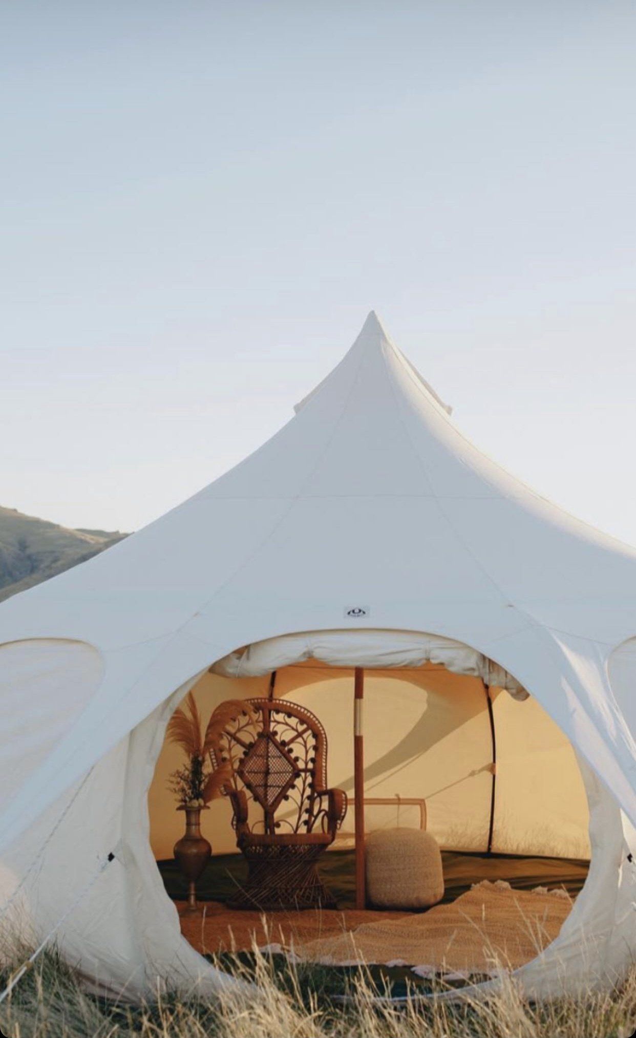 lotus glamping tent