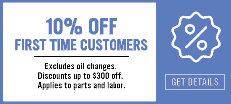 10% Off First Time Customers