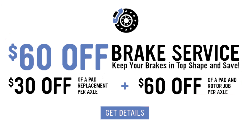 $60 Off Brake Service