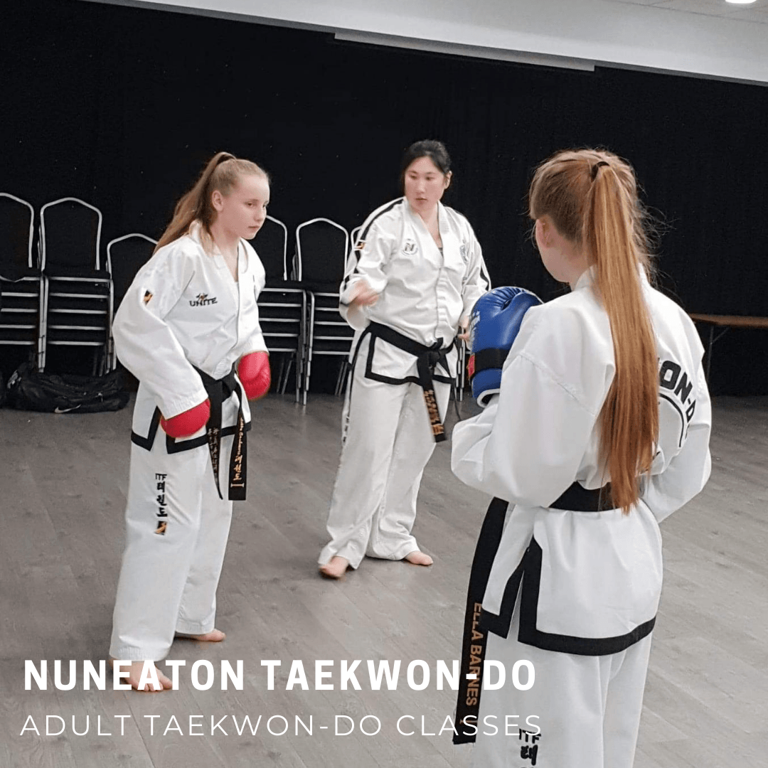 Adult students learning in class