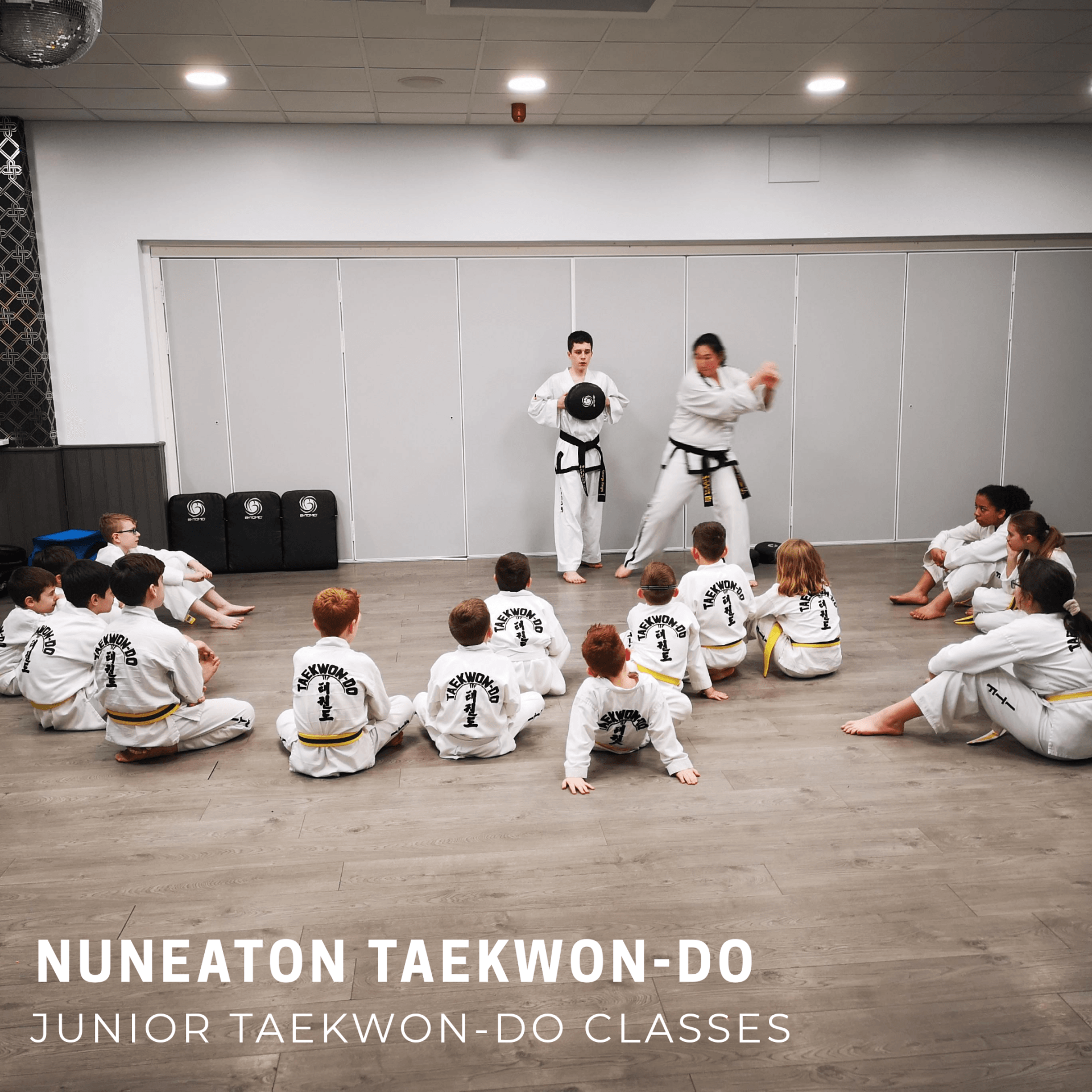 Junior Taekwondo class