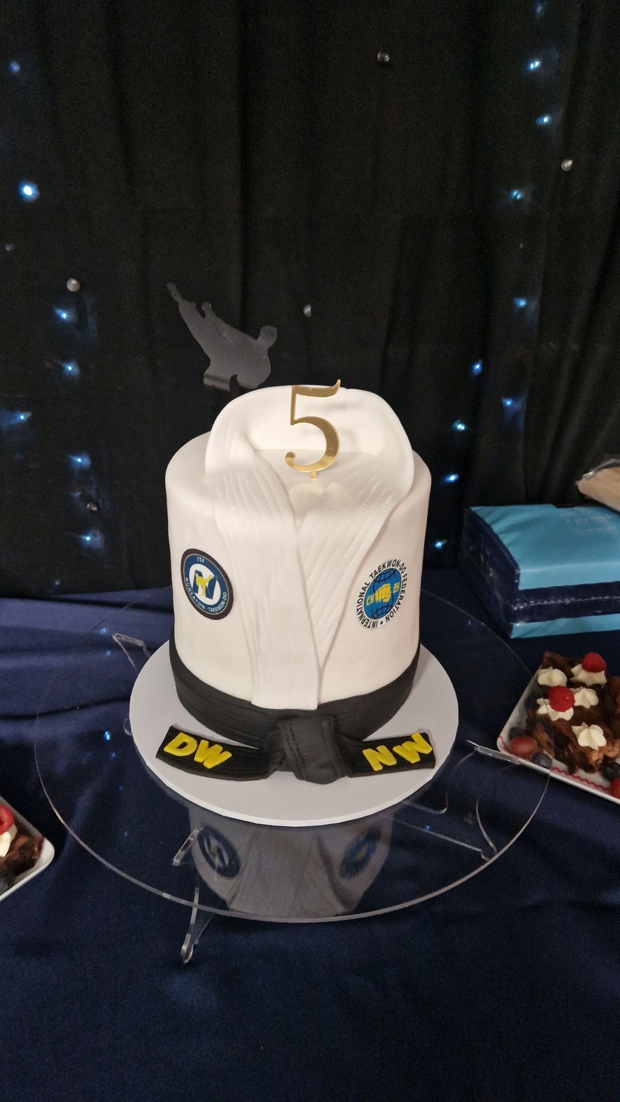 Nuneaton TKD 5 Year Anniversary cake