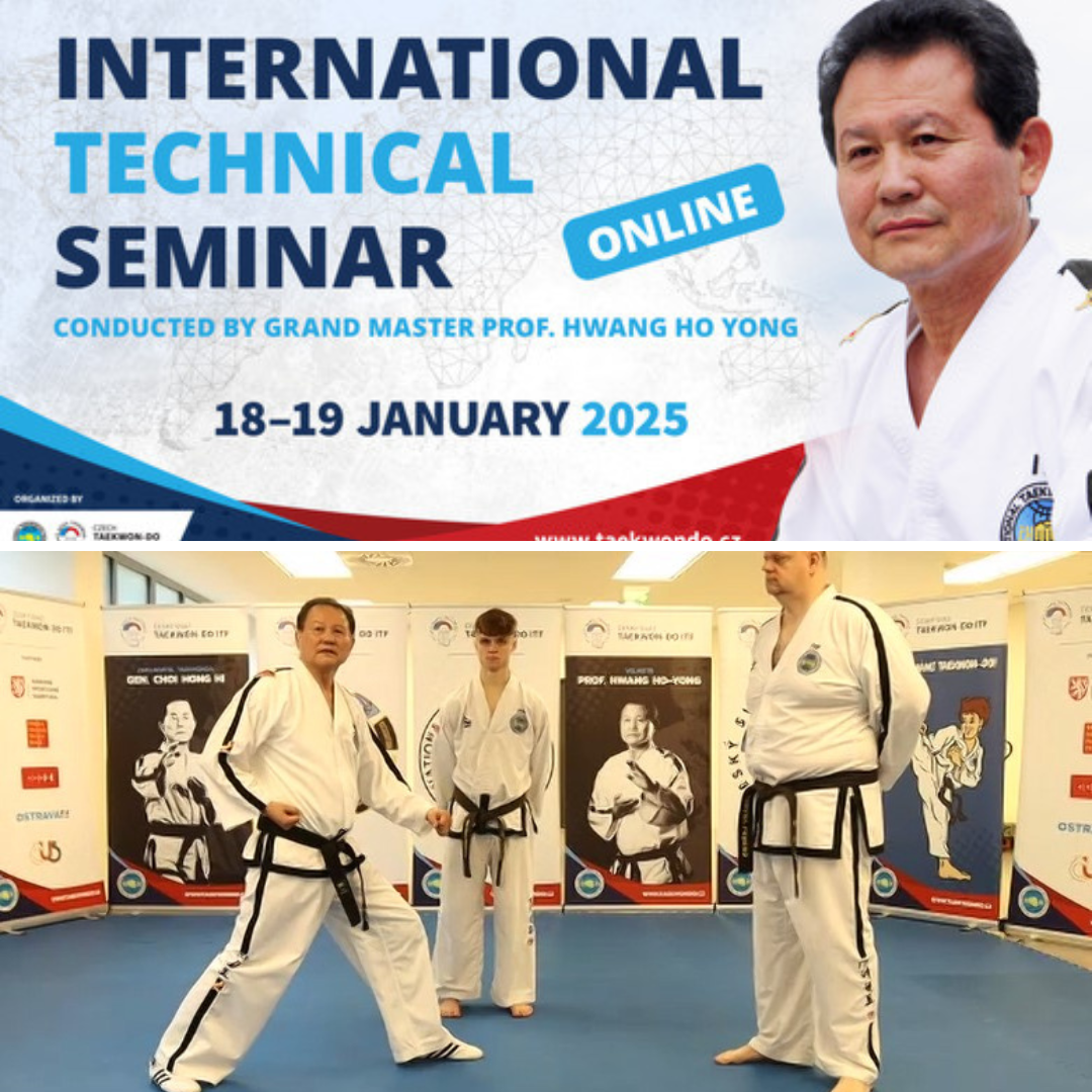 Nuneaton TKD instructors attend the Online International Technical Seminar 