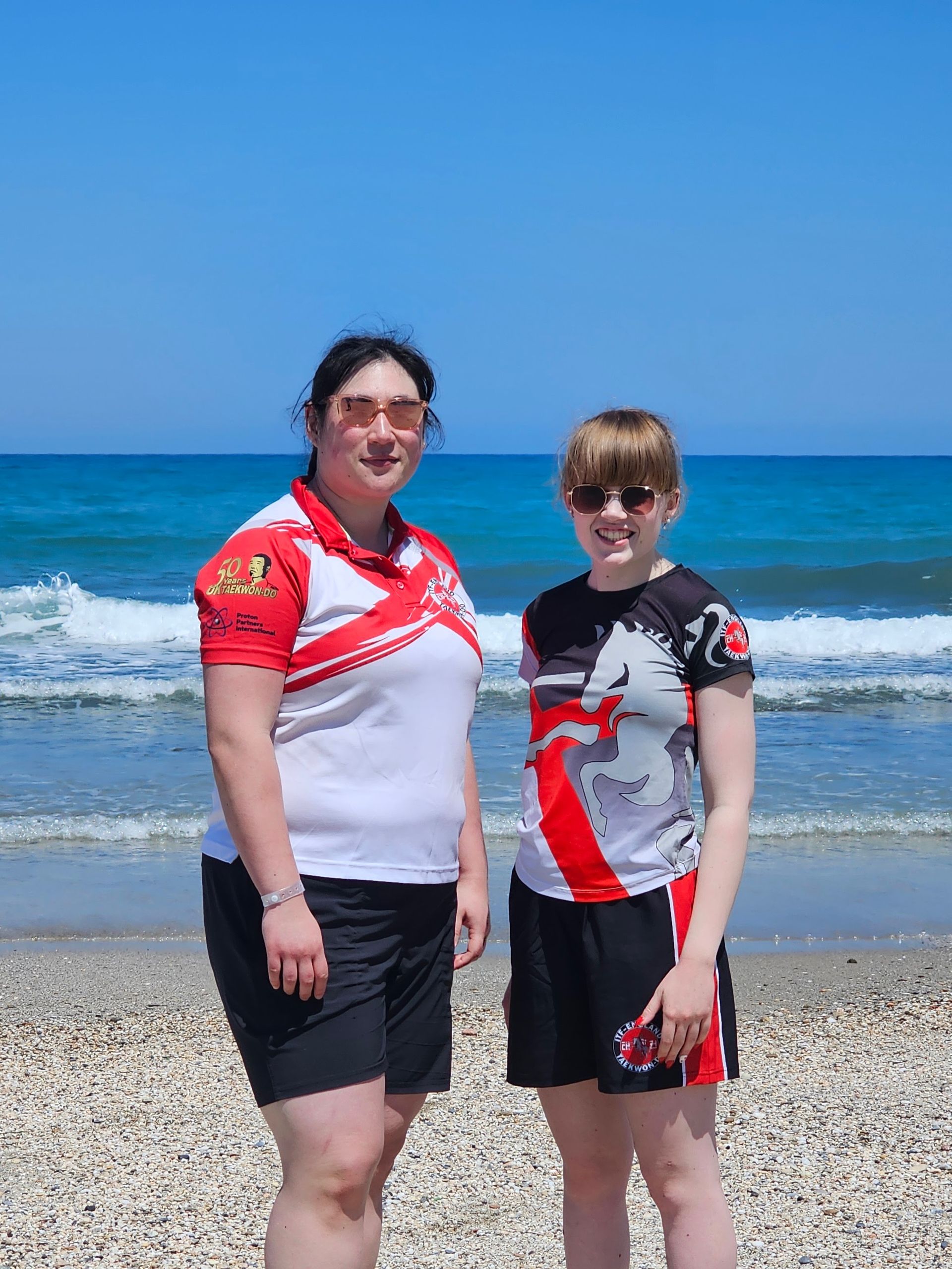 Ella Barnes and Danielle Williams at  2026 EITF European Championships