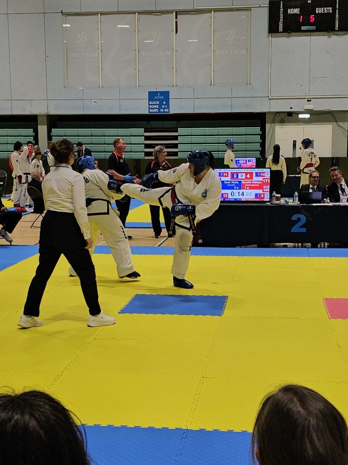 Black Belt Sparring at the 2026 UKTA English
