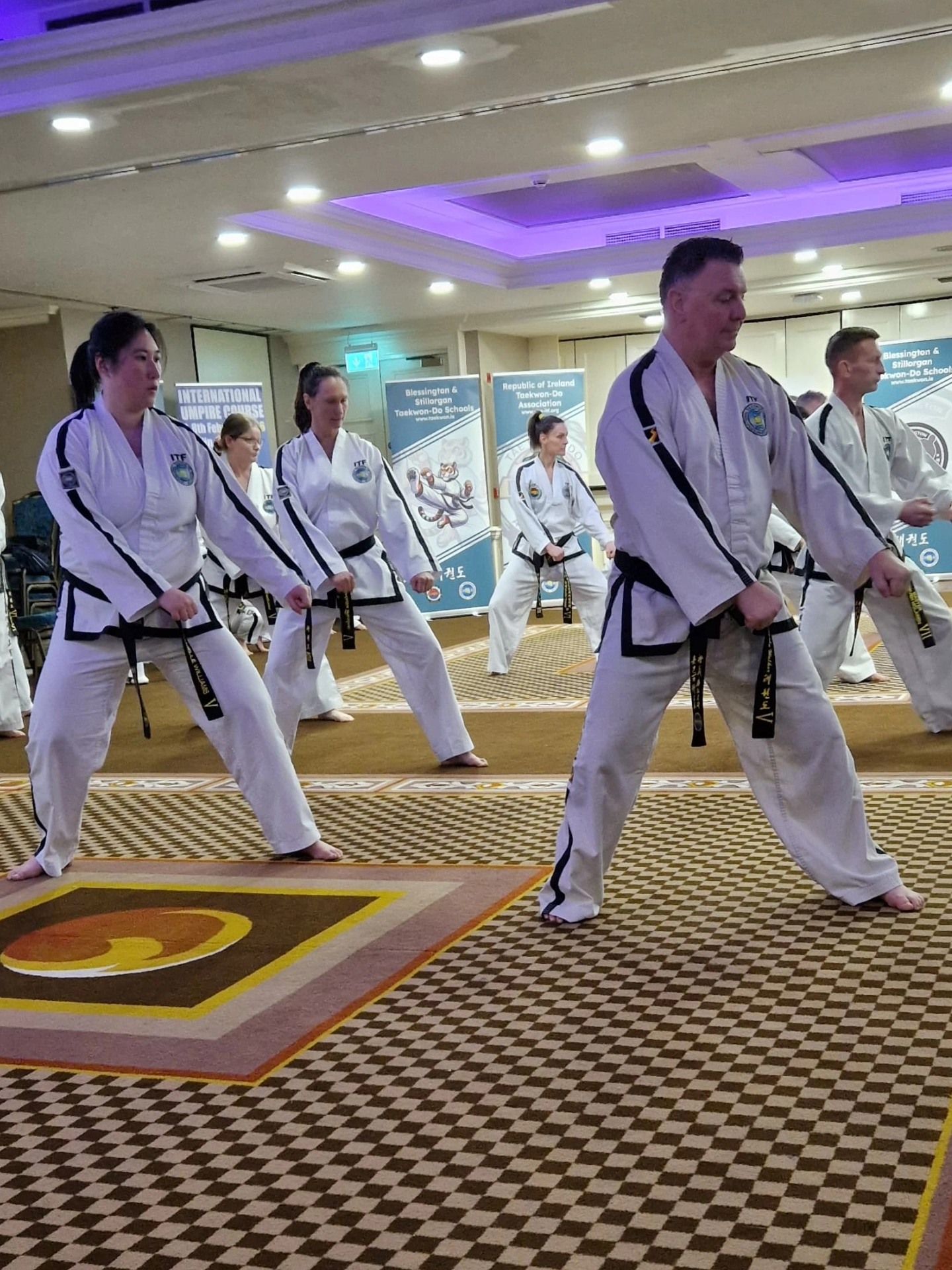 Patterns at the ITF Umpires Course in Dublin