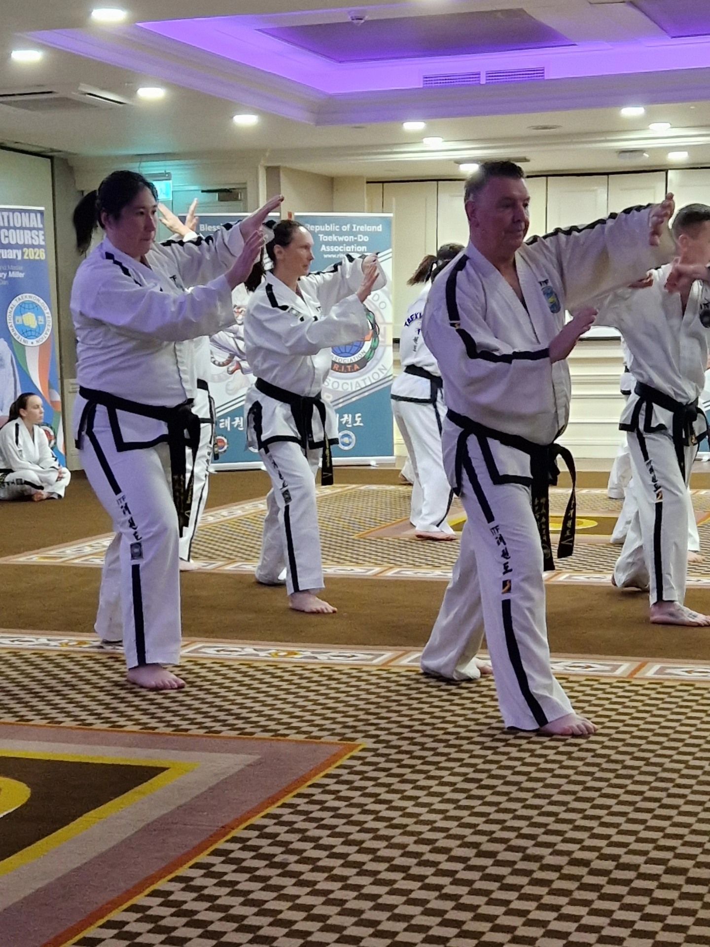 Patterns at the ITF Umpires Course in Dublin