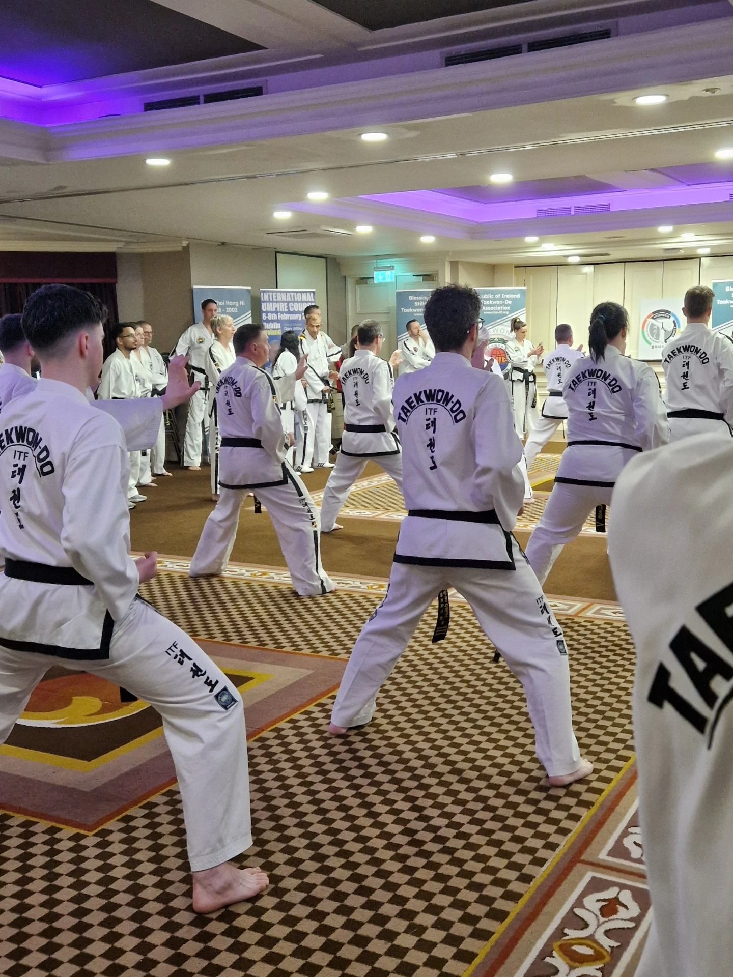 Patterns at the ITF Umpires Course in Dublin