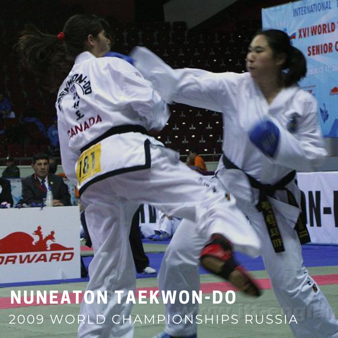 Danielle Williams punching at St Petersberg 2019