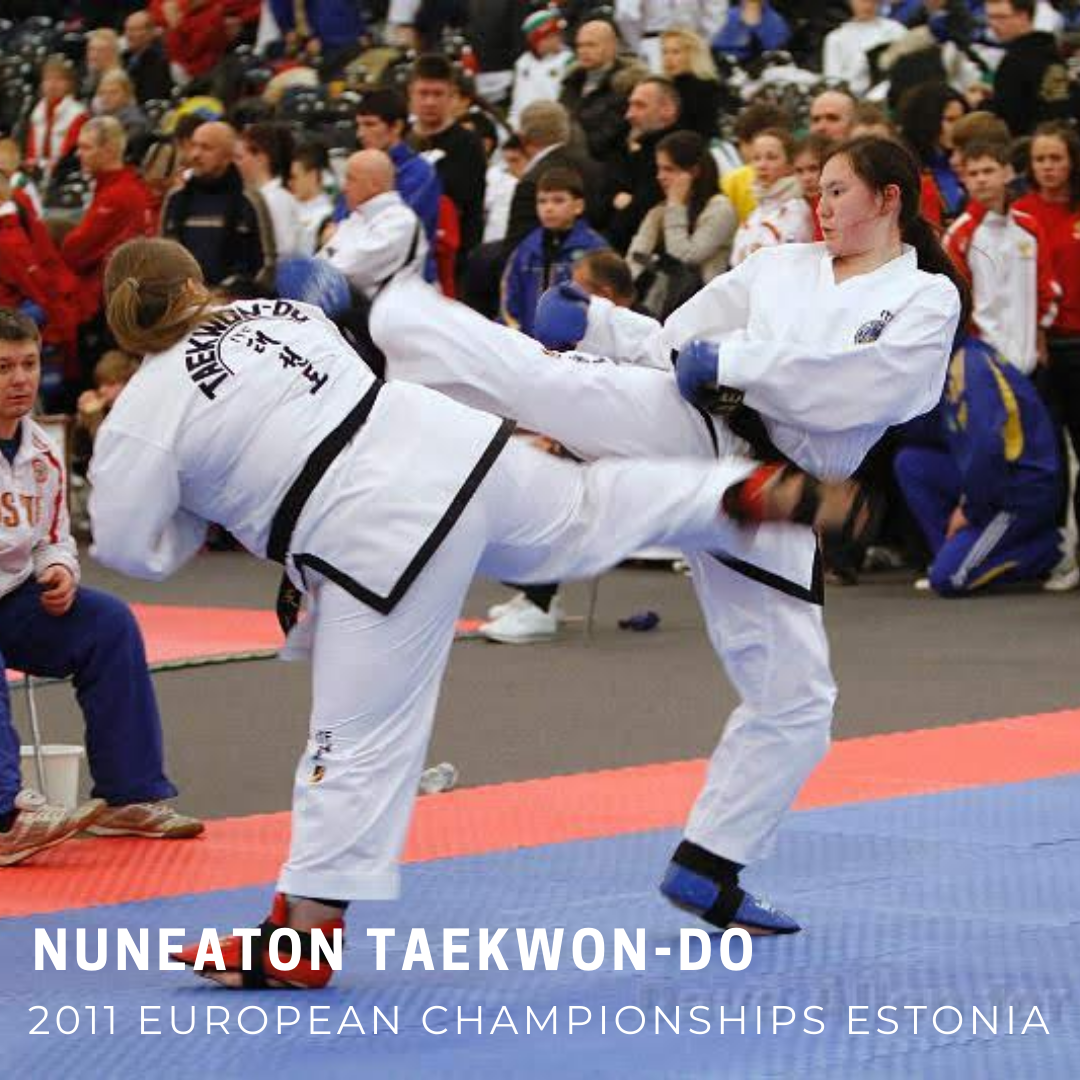 Natalie Williams kicking in Tallinn 2011