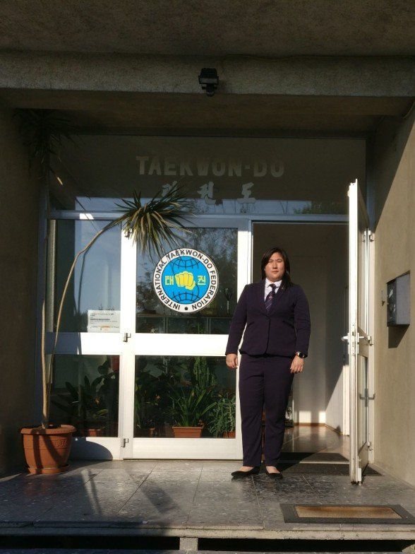 Miss D Williams IV at ITF Headquarters in Vienna