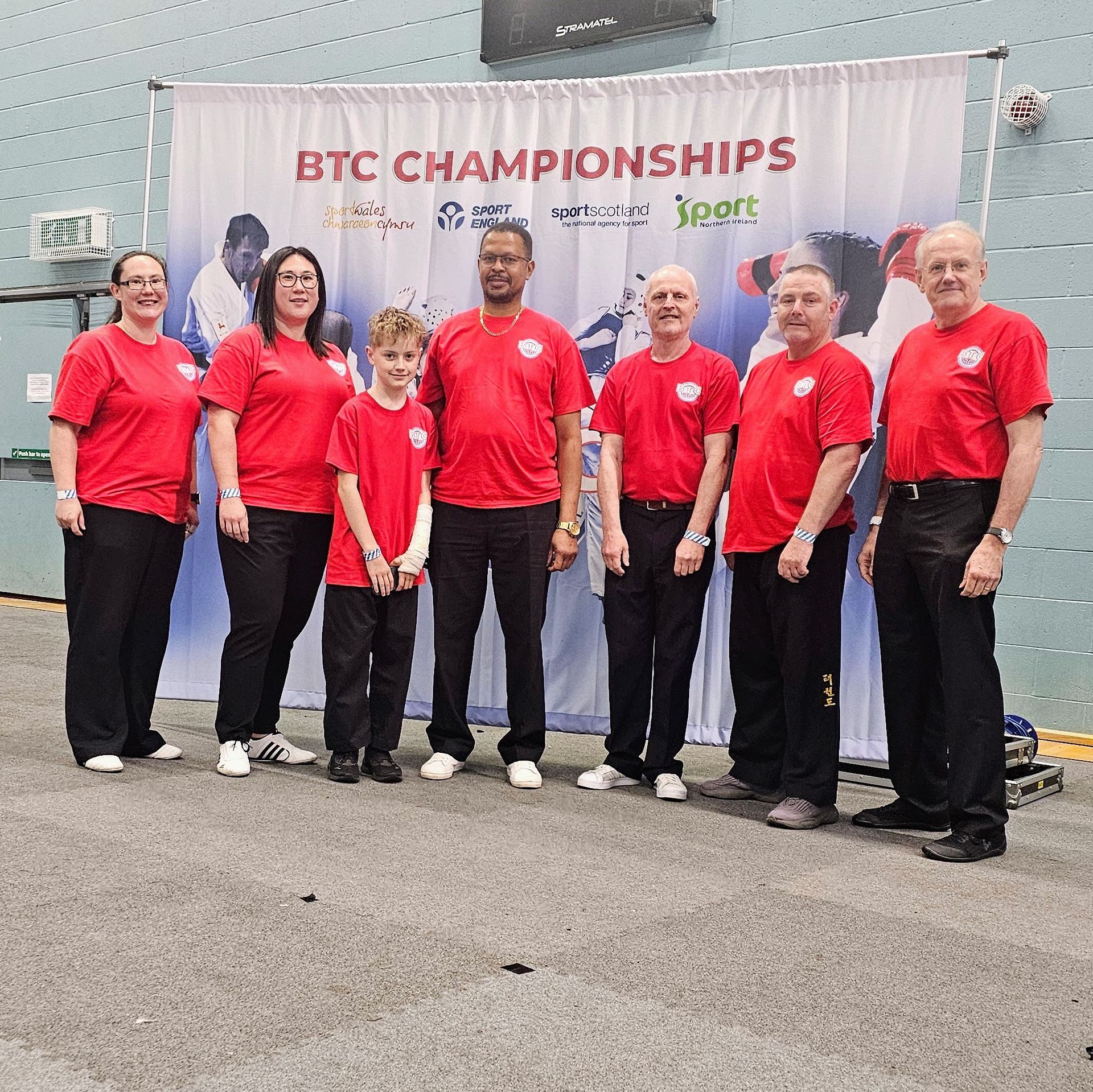 British Taekwon-Do Federation Umpires at the 2024 BTC Championships