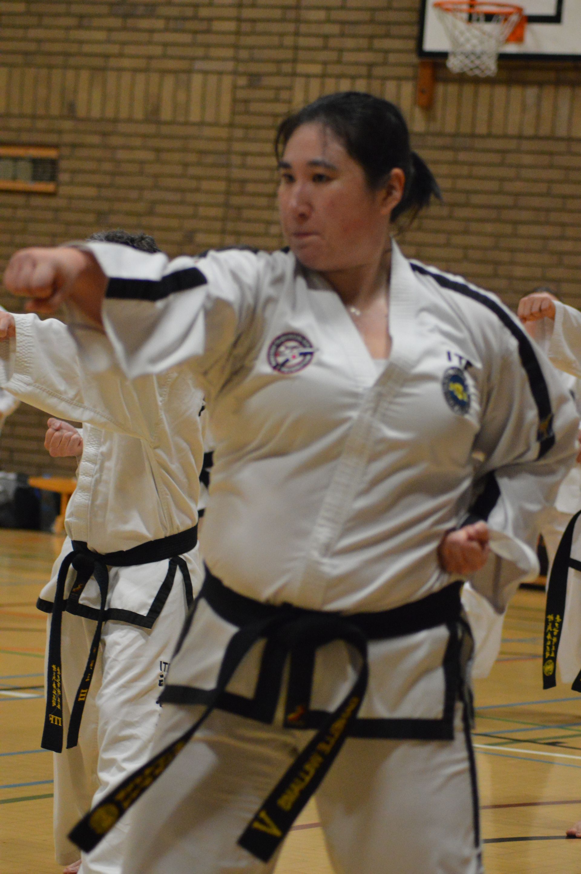Nuneaton TKD at the Oct 2023 BTF Blackbelt Seminar & Grading