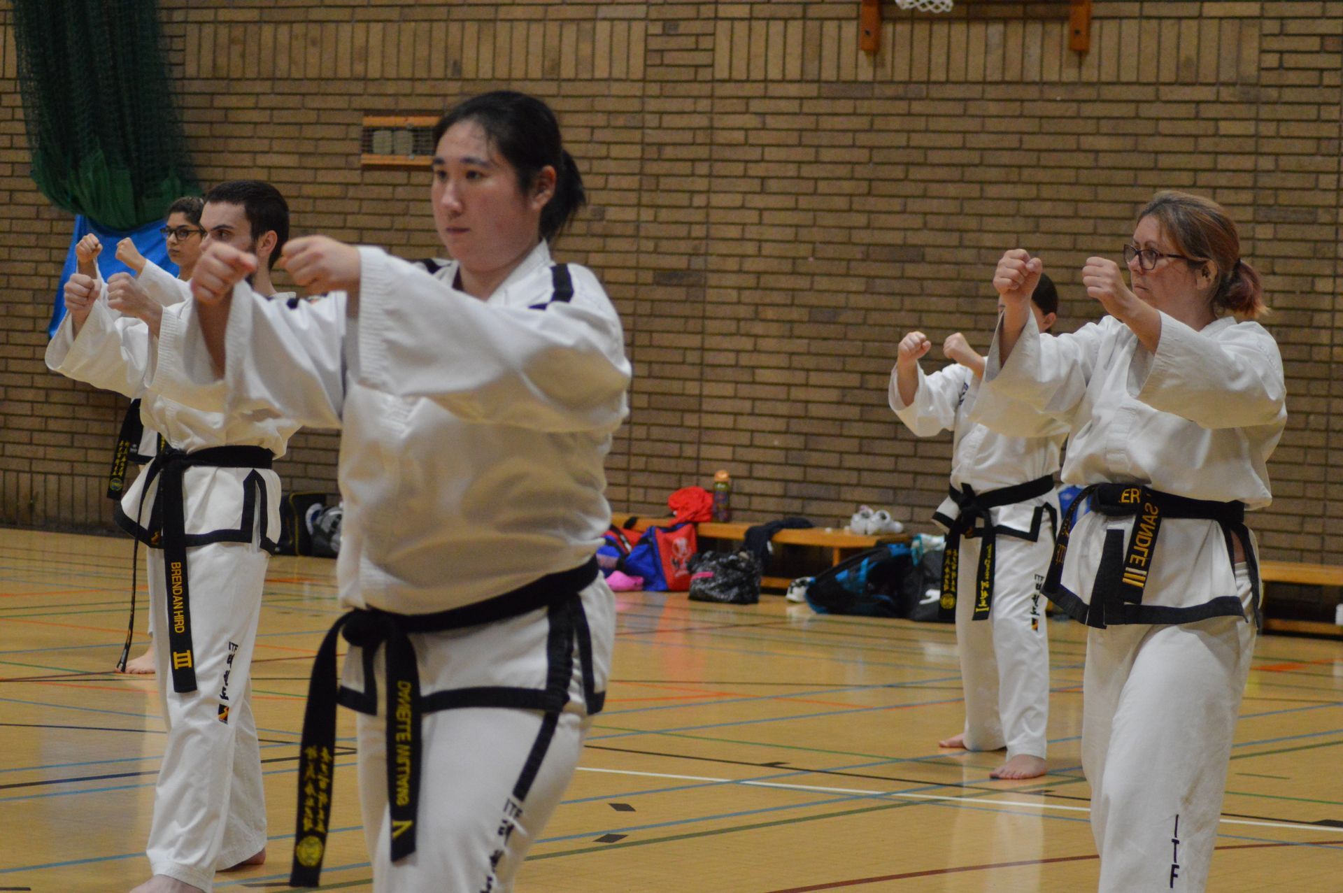 Nuneaton TKD at the Oct 2023 BTF Blackbelt Seminar & Grading