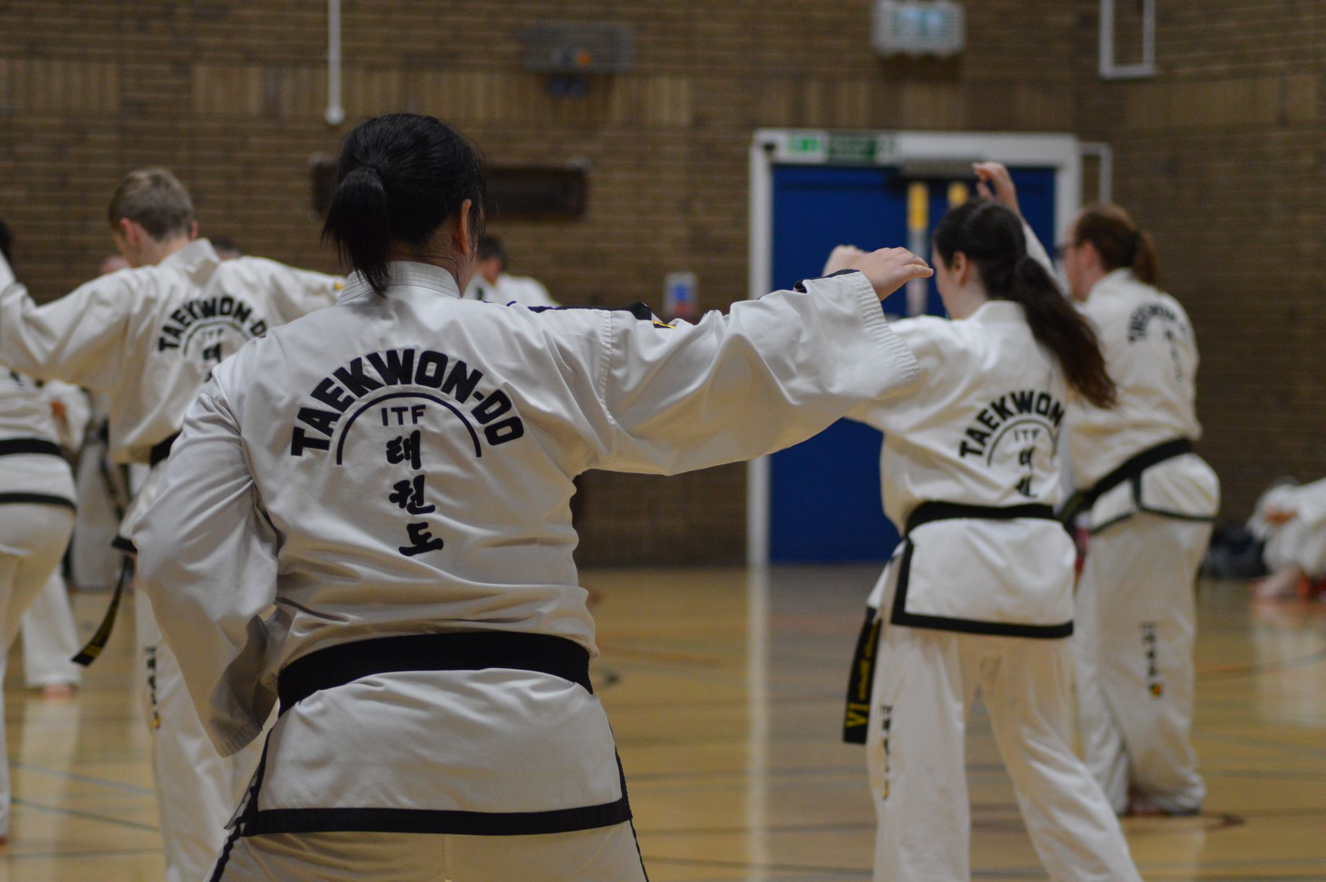 Nuneaton TKD at the Oct 2023 BTF Blackbelt Seminar & Grading