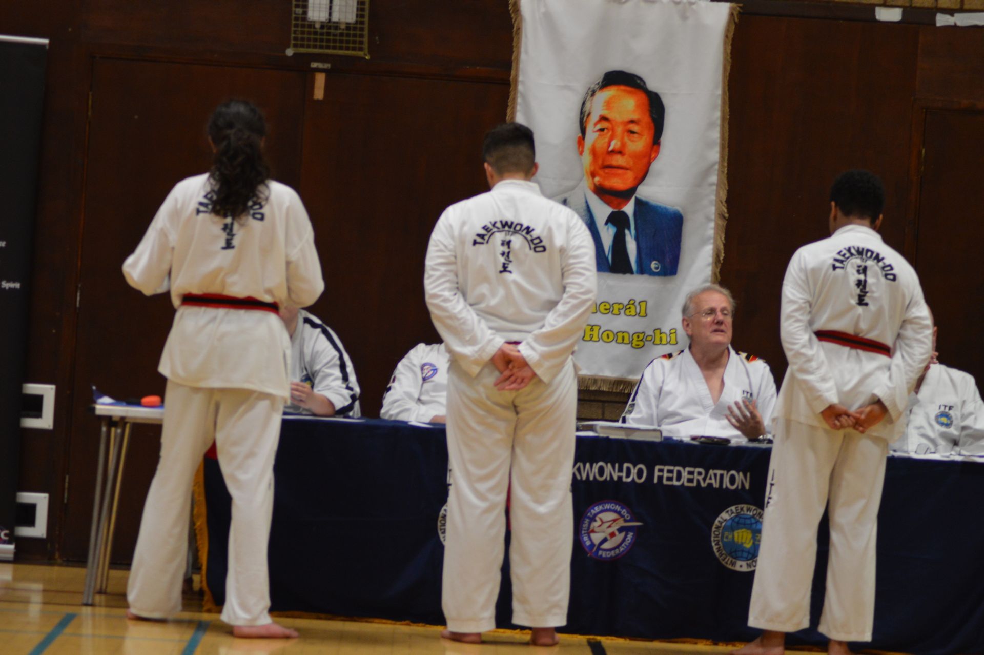 Nuneaton TKD at the Oct 2023 BTF Blackbelt Seminar & Grading