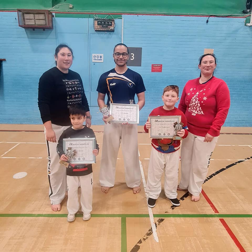 Nuneaton TKD End of Year Awards 2022