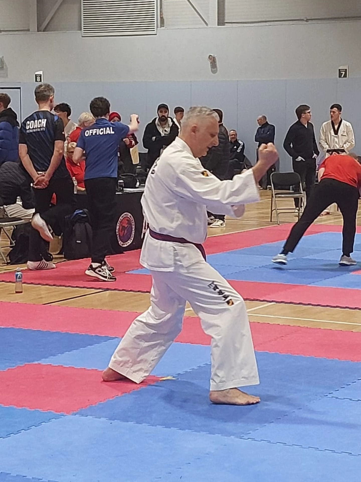 Nuneaton TKD at the 2026 GTI English - Adrian patterns