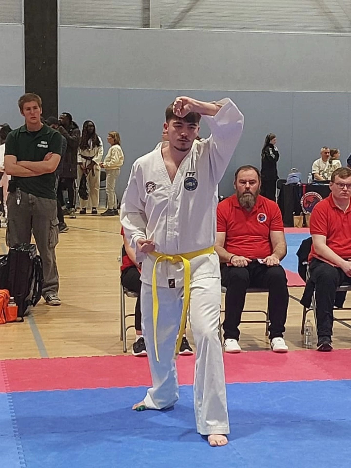 Nuneaton TKD at the 2026 GTI English - Mario patterns