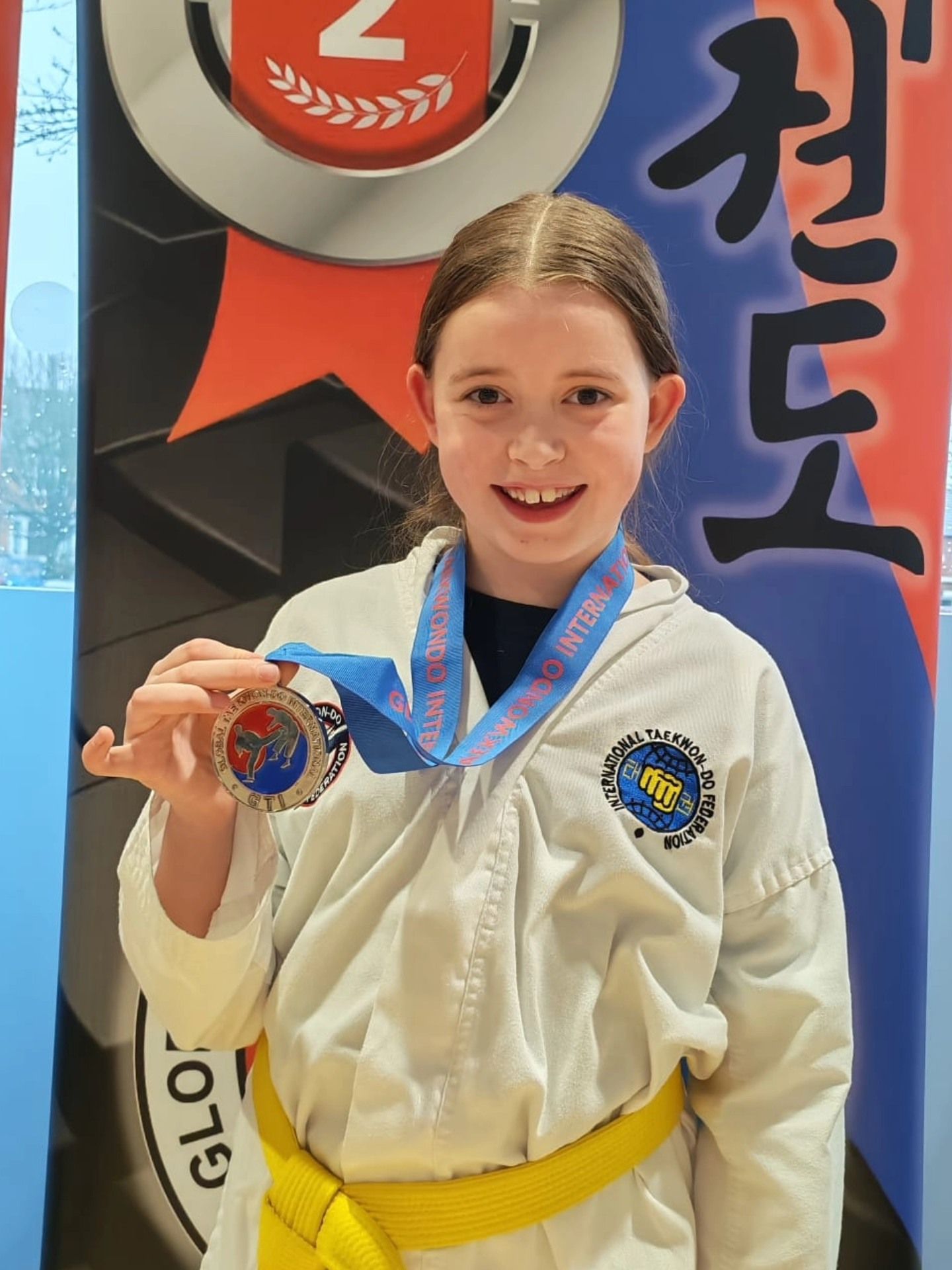 Nuneaton TKD at the 2026 GTI English - Olive medal