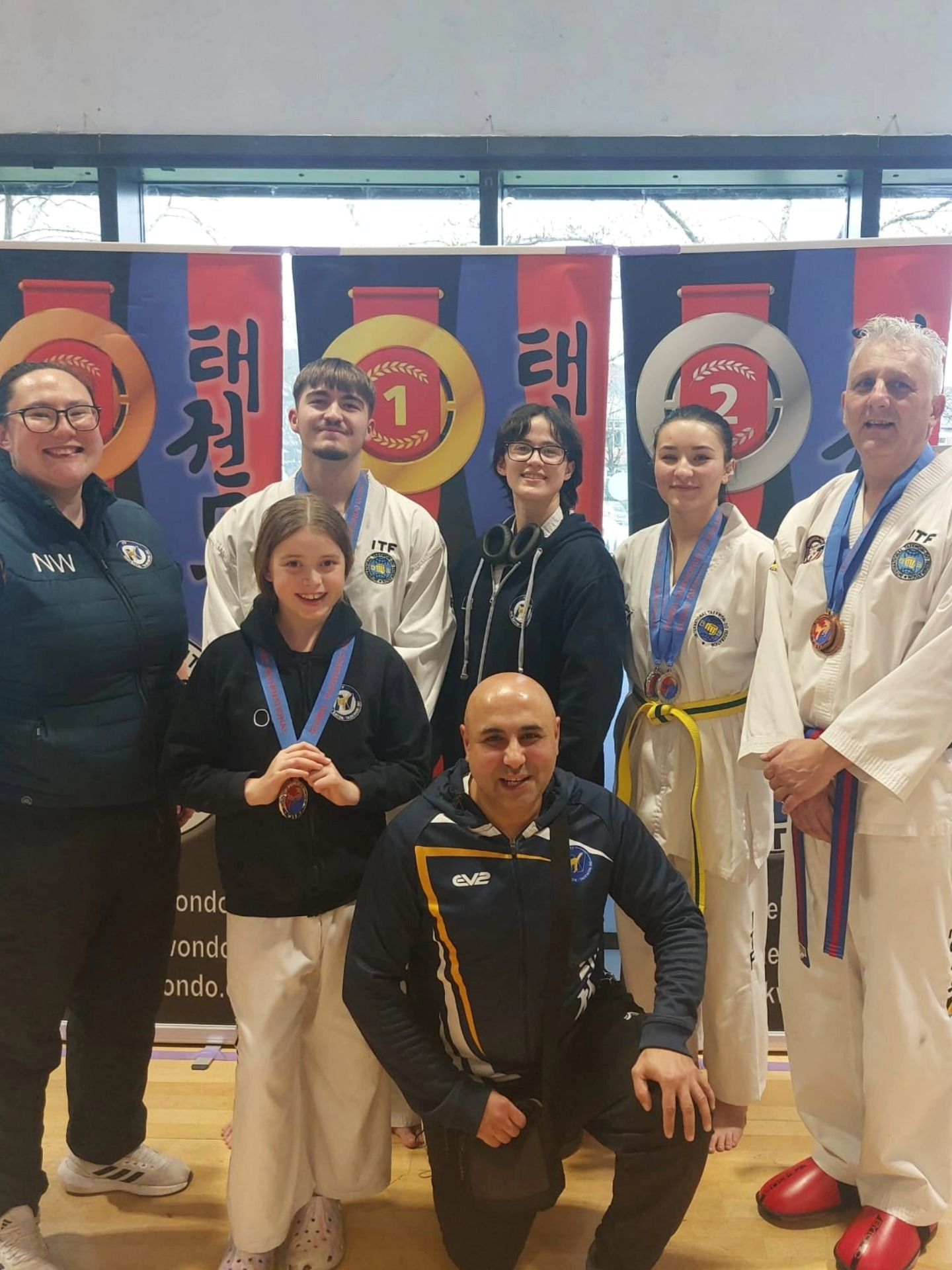 Nuneaton TKD at the 2026 GTI English - Nuneaton medal winners