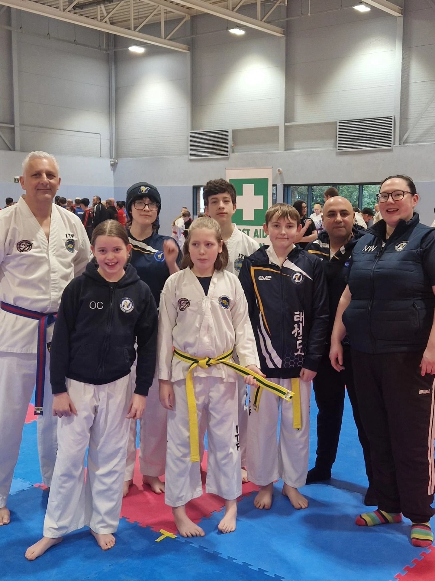 Nuneaton TKD at the 2026 GTI English - Nuneaton TKD team
