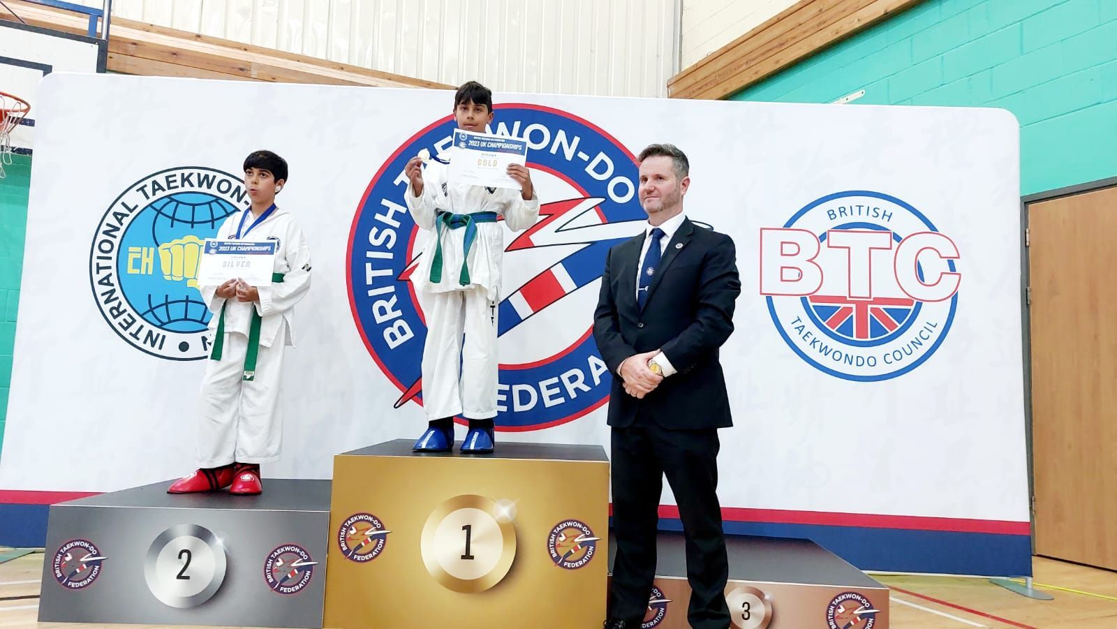 Nuneaton Taekwon-Do - Dayyan Mirza & Krishan Bagga