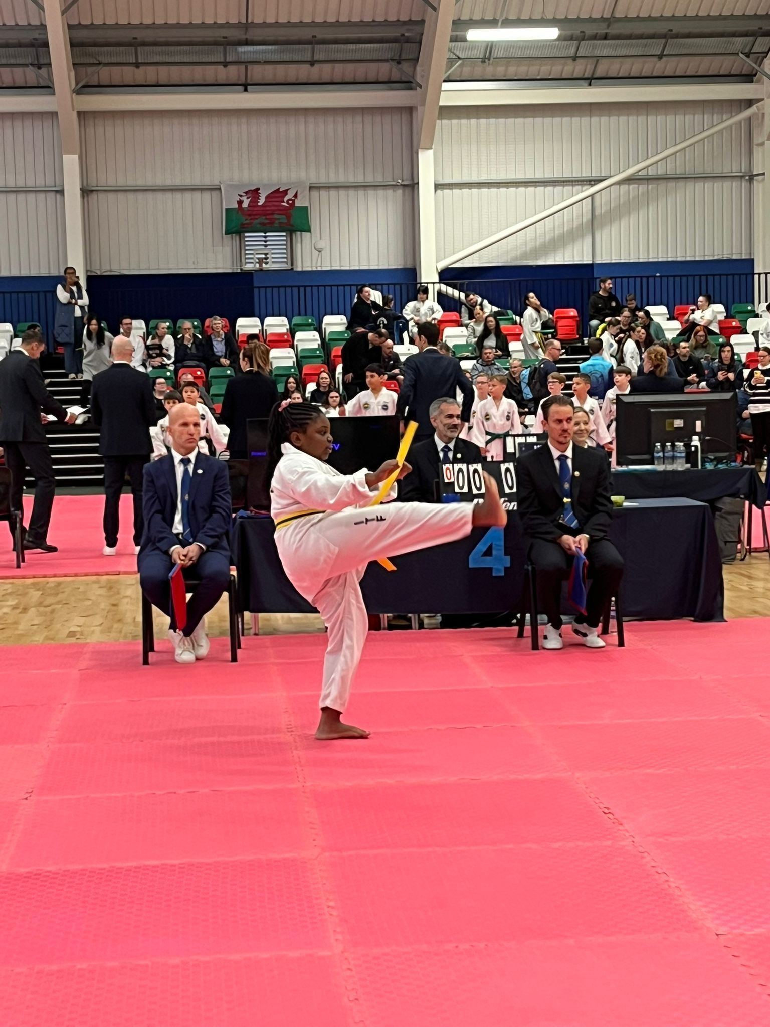 Nuneaton TKD at the 2024 UKTA Welsh Open
