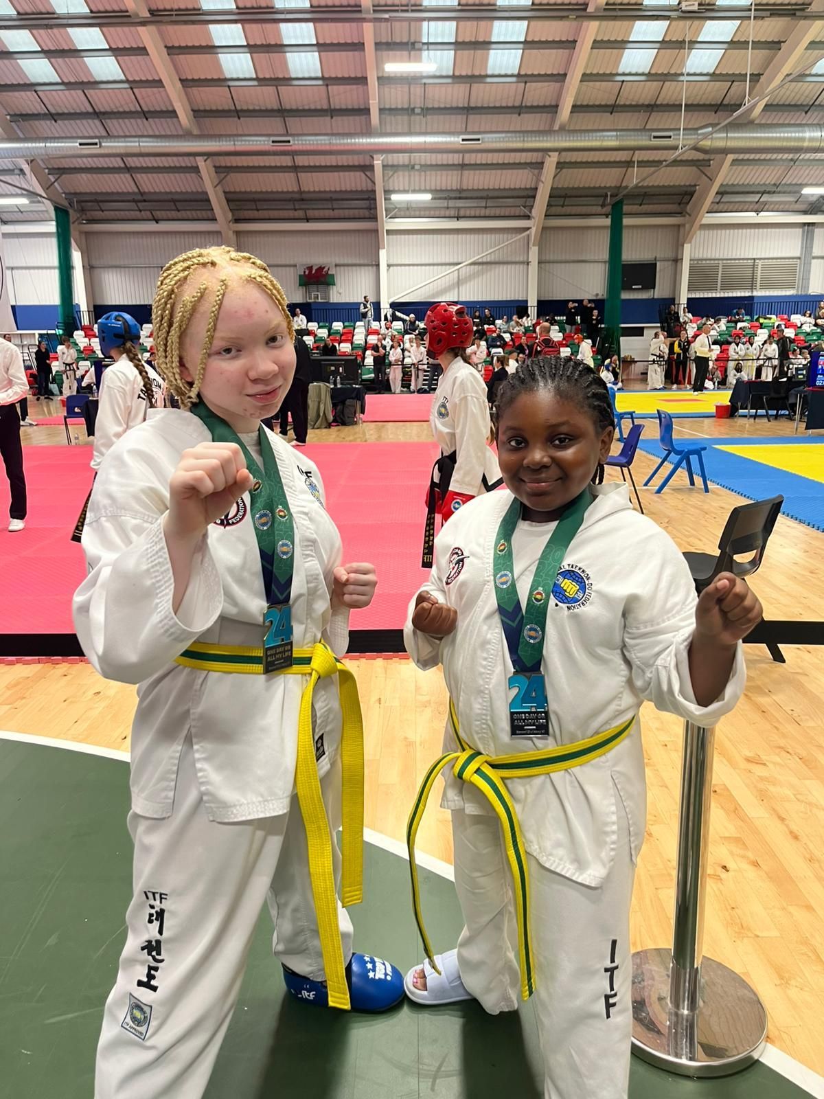 Nuneaton TKD at the 2024 UKTA Welsh Open