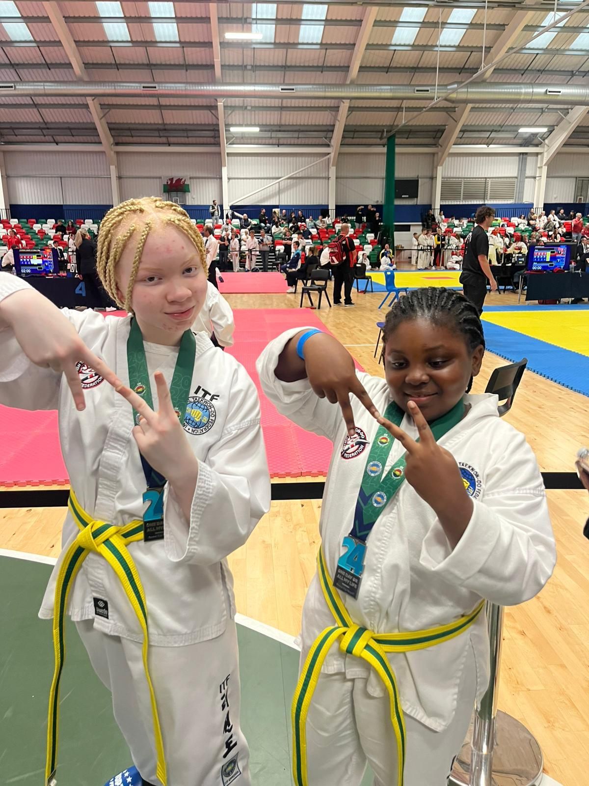 Nuneaton TKD at the 2024 UKTA Welsh Open