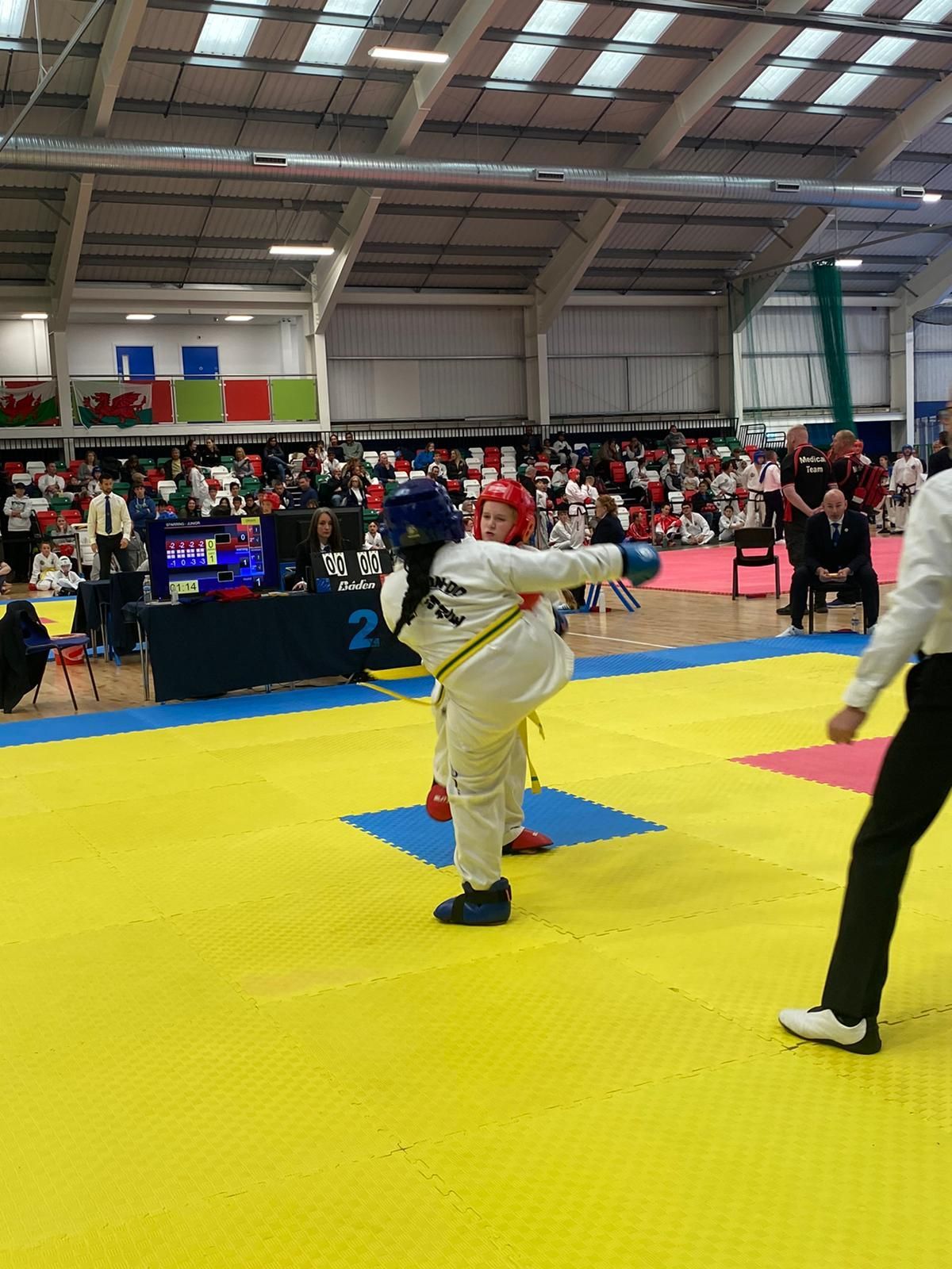 Nuneaton TKD at the 2024 UKTA Welsh Open