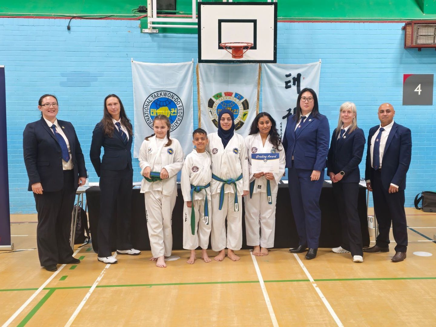 Nuneaton TKD June 2024 Gradings - Green Belt