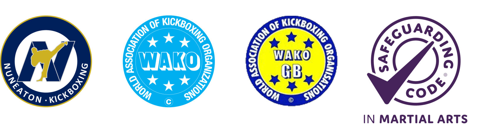 Nuneaton Kickboxing affiliations