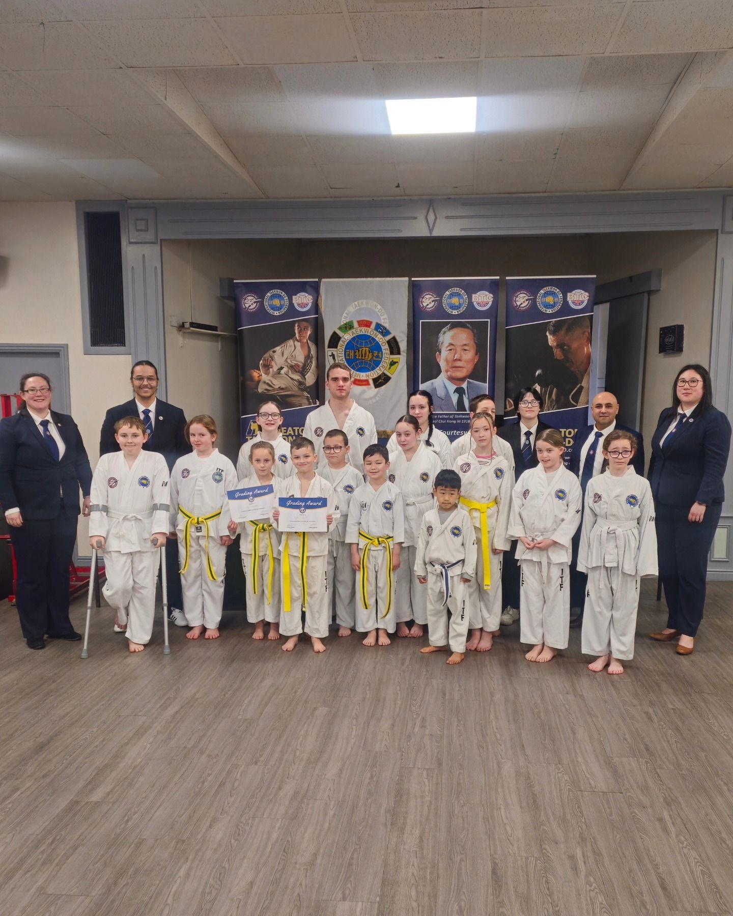 Nuneaton TKD March 2025 gradings