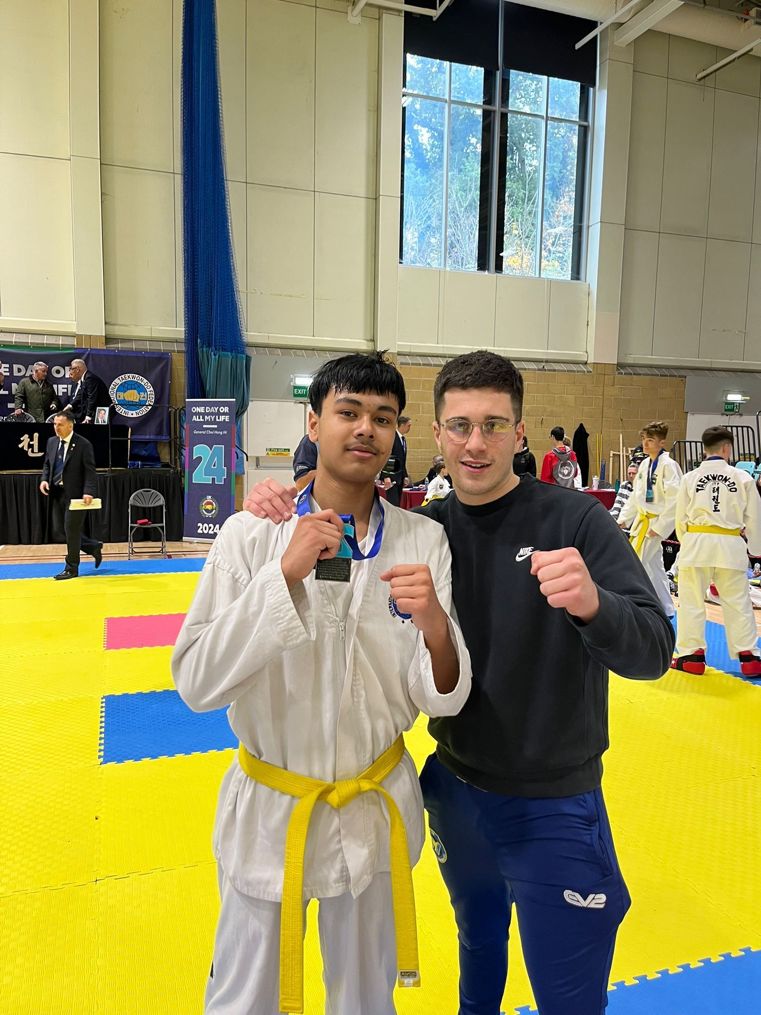 Nuneaton TKD 2024 UKTA UK Open - Jenish and George