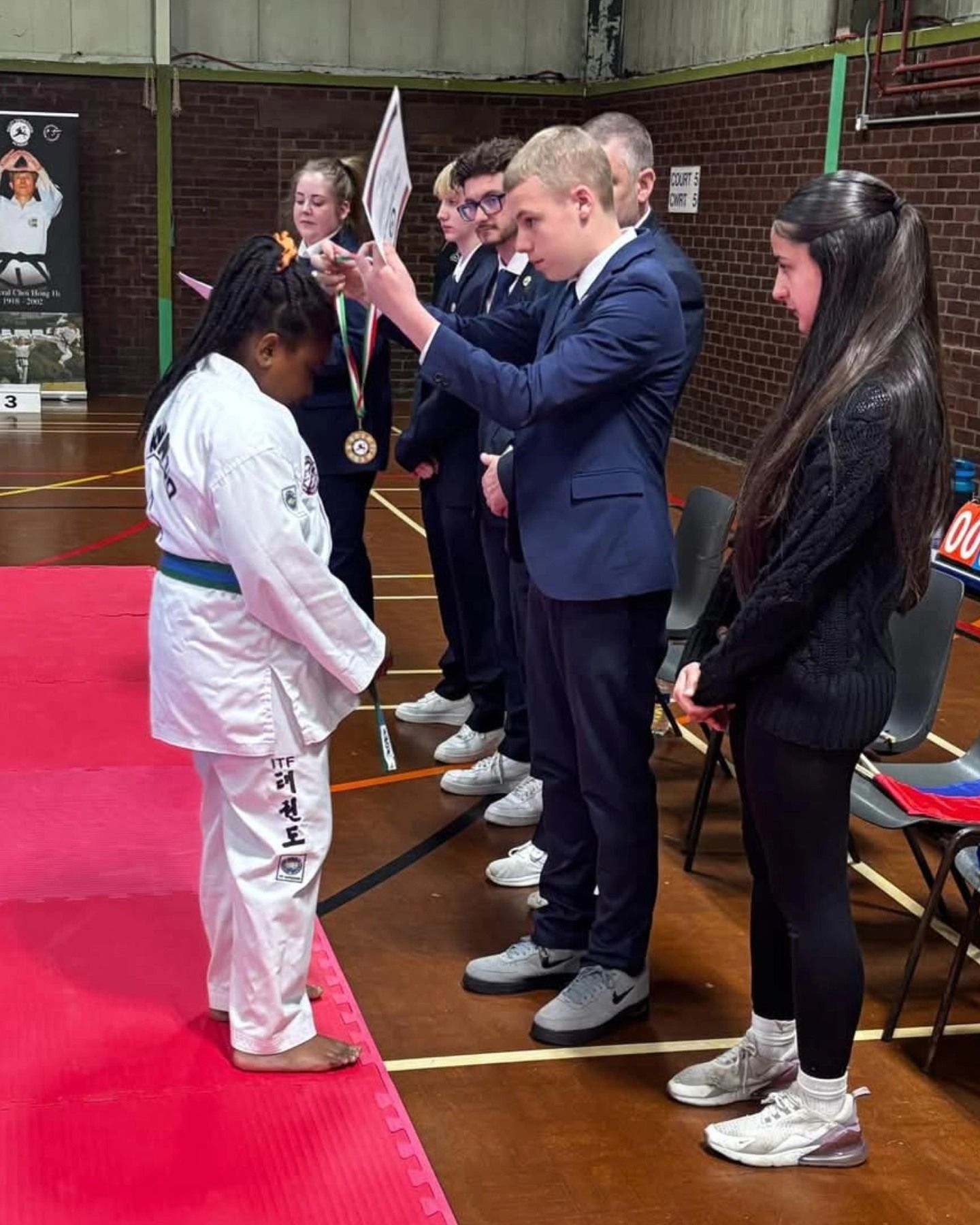 Nuneaton TKD students at the Valley Spring Championships 20205