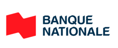 La banque nationale est une banque française avec un logo rouge et bleu.