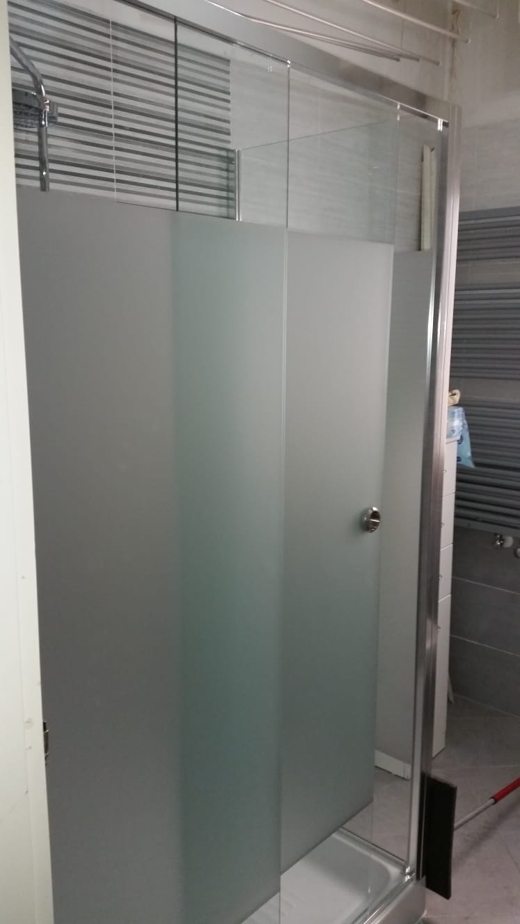 vetri opachi per cabina doccia