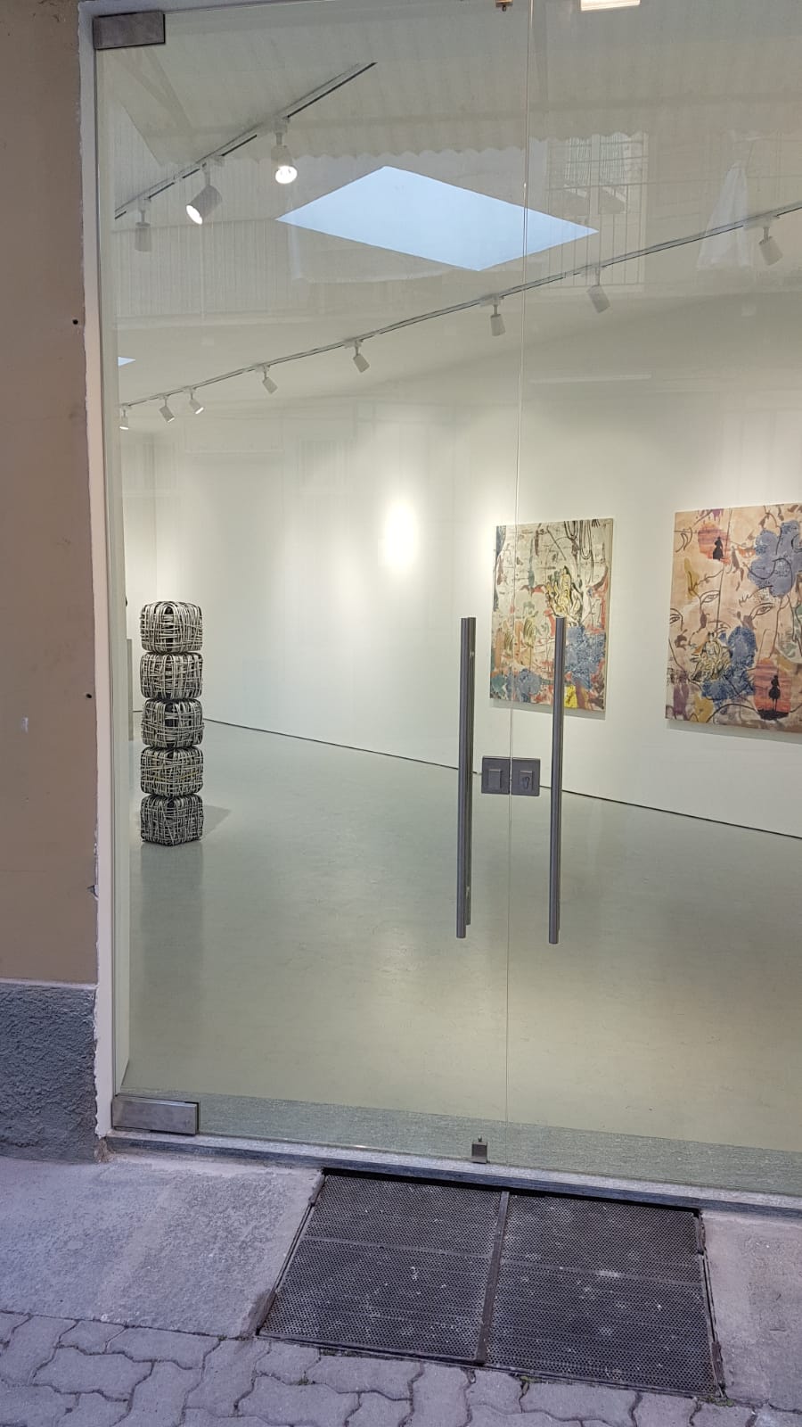 porta per interni in vetro