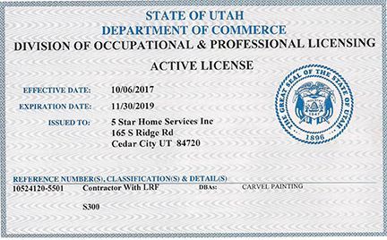 insurances and licenses