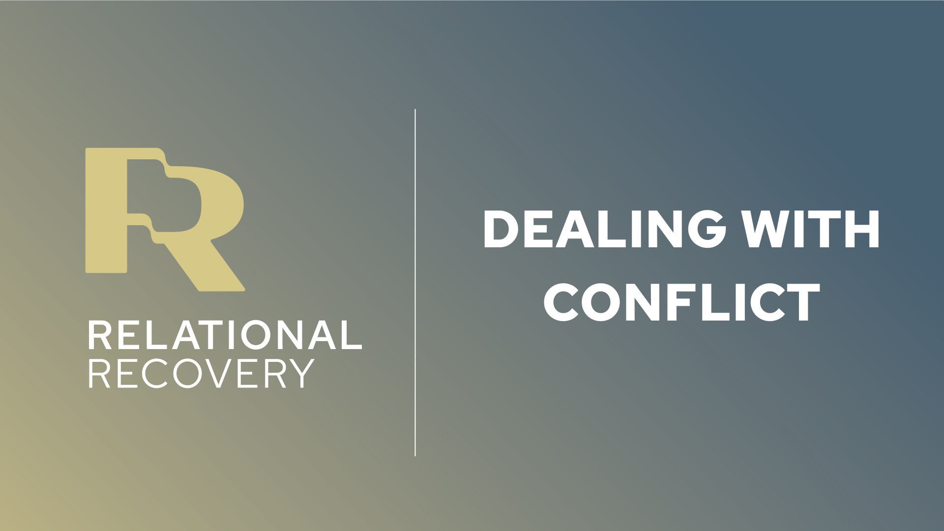 Dealing with conflict