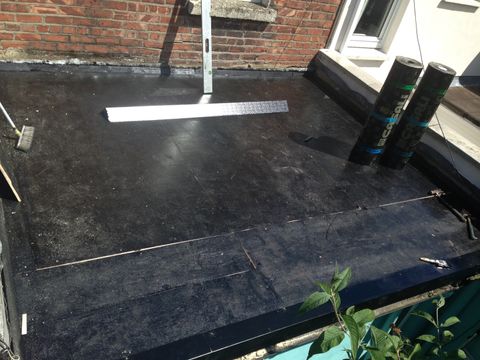 New roof felt
