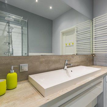 bathroom mirror