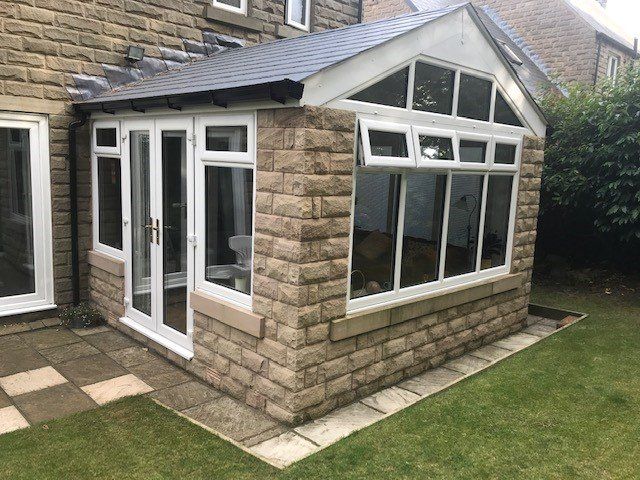 Warm roof conservatory